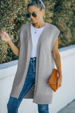 Load image into Gallery viewer, Basic Vest Cardigan Sweater
