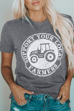 Load image into Gallery viewer, SUPPORT YOUR LOCALFARMERS Graphic Tee