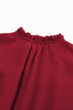 Load image into Gallery viewer, V Neck Long Sleeve Ruffle Tiered Mini Dress