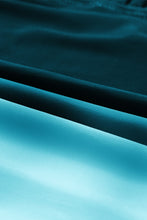 Load image into Gallery viewer, Oceanic Gradient Color Peekaboo Halter Tankini Swimsuit