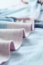 Load image into Gallery viewer, Multicolor Color Block Striped Bow Knot Straps Maxi Dress