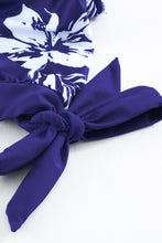 Load image into Gallery viewer, Floral Pattern Strapless Tankini Set