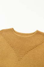 Load image into Gallery viewer, Two-Tone Chevron Pullover Sweater