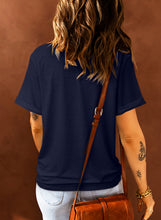Load image into Gallery viewer, Solid Color Crew Neck Tee