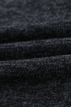 Load image into Gallery viewer, Heathered Print Button Snap Neck Pullover Hoodie