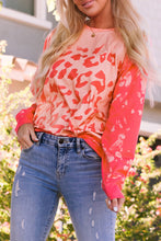 Load image into Gallery viewer, Bleached Cheetah Print Sweatshirt