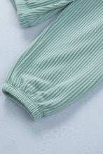 Load image into Gallery viewer, Loose Fit Ribbed V Neck Hoodie