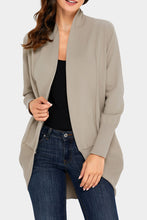 Load image into Gallery viewer, Khaki Super Soft Long Sleeve Open Cardigan