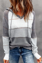 Load image into Gallery viewer, Beach Bonfire Knitted Hoodie