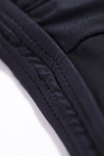 Load image into Gallery viewer, High Neck Plunge Mesh Ruched Tankini Swimwear