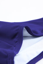 Load image into Gallery viewer, Floral Pattern Strapless Tankini Set