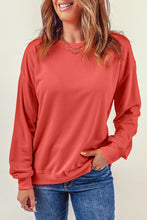 Load image into Gallery viewer, Plain Crew Neck Pullover Sweatshirt