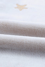 Load image into Gallery viewer, Plush Star Pattern Long Sleeve Pullover and Shorts Lounge Set