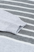 Load image into Gallery viewer, Striped Colorblock Sweater