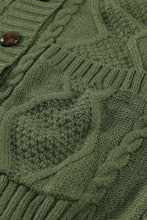 Load image into Gallery viewer, Front Pocket and Buttons Closure Cardigan