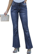 Load image into Gallery viewer, Medium Blue Wash Vintage Wide Leg Jeans
