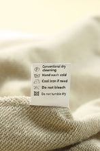 Load image into Gallery viewer, Khaki Plain Crew Neck Pullover Sweatshirt