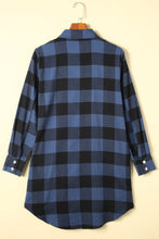 Load image into Gallery viewer, Turn-down Collar Plaid Shirt Jacket