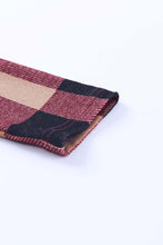 Load image into Gallery viewer, Draped Open Front Plaid Cardigan