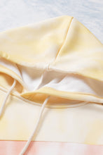 Load image into Gallery viewer, Colorblock Kangaroo Pocket Plus Size Hoodie