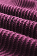 Load image into Gallery viewer, V Neck Ribbed Drop Shoulder Hooded Sweater