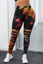 Load image into Gallery viewer, Multicolor Tie Dye Hollow Out Fitness Activewear Leggings