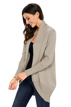 Load image into Gallery viewer, Khaki Super Soft Long Sleeve Open Cardigan
