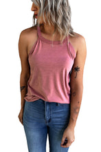 Load image into Gallery viewer, Solid Color Crew Neck Tank Top