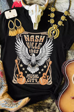 Load image into Gallery viewer, NASH VILLE 1982 Vintage Music City Graphic Tee