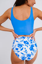 Load image into Gallery viewer, Square Neck Sleeveless Fashion Print Tankini Set