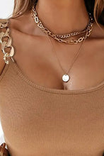 Load image into Gallery viewer, Gold Chain Straps Rib Knit Tank Top