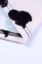 Load image into Gallery viewer, Western Pattern Cow Patchwork Open Front Cardigan