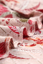 Load image into Gallery viewer, Split V Neck Printed Blouse