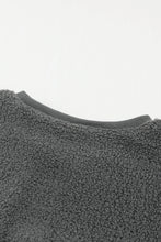 Load image into Gallery viewer, Oversized Colorblock Plush Sweatshirt