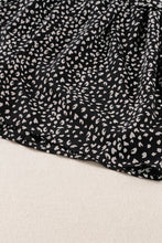 Load image into Gallery viewer, Leopard Print Belted V Neck Short Sleeve Romper