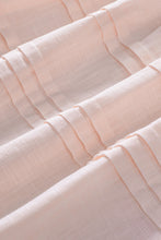 Load image into Gallery viewer, Beige Puff Sleeve Eyelet Babydoll Blouse