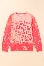 Load image into Gallery viewer, Bleached Cheetah Print Sweatshirt