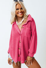 Load image into Gallery viewer, Waffle Knit Button Up Casual Shirt