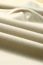 Load image into Gallery viewer, Khaki Plain Crew Neck Pullover Sweatshirt