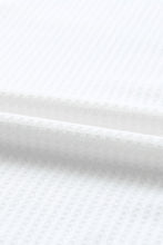 Load image into Gallery viewer, Waffle Knit Drop Shoulder Loose Top