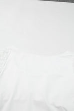 Load image into Gallery viewer, Lace Sleeves Square Neck Bodysuit