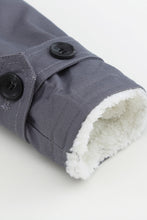 Load image into Gallery viewer, Lapel Collar Button Fleece Jacket