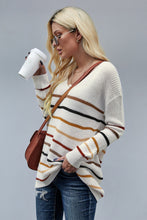 Load image into Gallery viewer, Multicolor Striped Knit Sweater