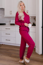 Load image into Gallery viewer, Long Sleeve Pullover and Jogger Pants Lounge Set