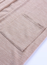 Load image into Gallery viewer, Tunic Back Open Front Cardigan with Pockets
