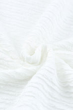 Load image into Gallery viewer, Frilled Smocked Neck Textured Bishop Sleeve Blouse