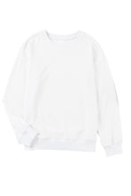 Load image into Gallery viewer, Plain Crew Neck Pullover Sweatshirt
