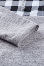Load image into Gallery viewer, Plaid Splicing Pocketed Hoodie