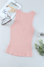 Load image into Gallery viewer, Ribbed Tank Top