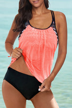 Load image into Gallery viewer, Printed Lined Tankini Swimsuit